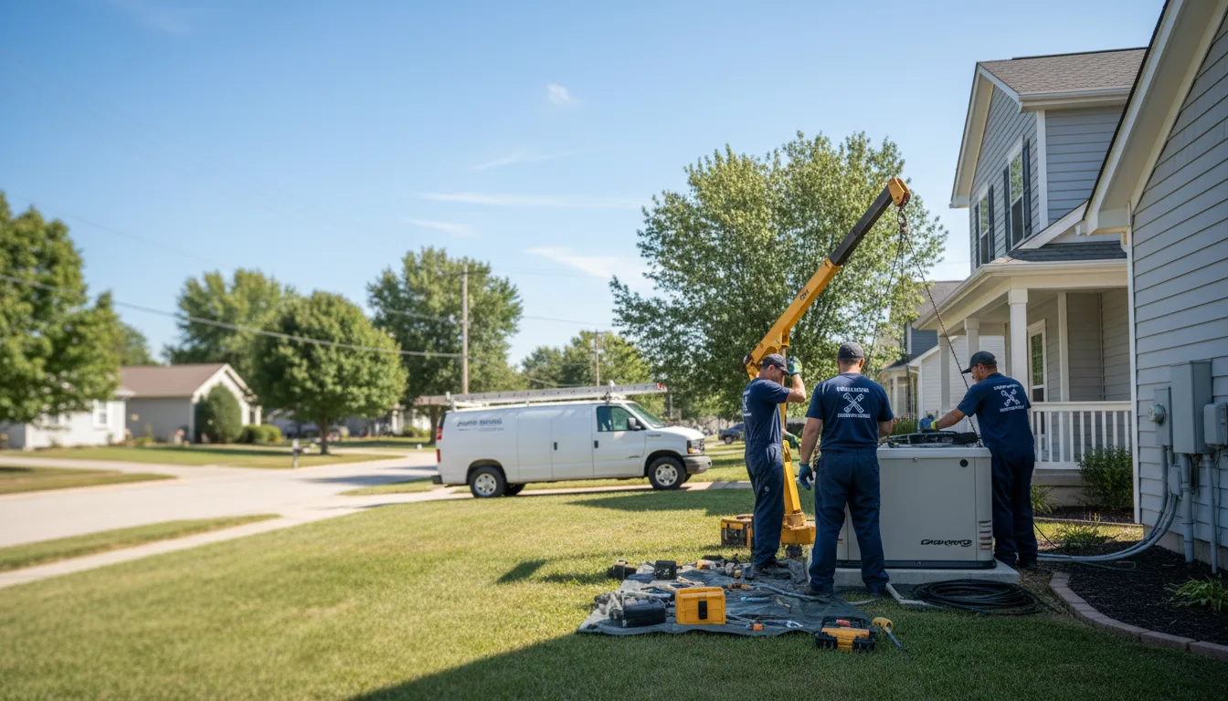 Generator Installation in Avinger, TX near me